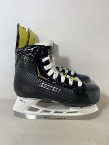 Used Bauer Supreme S27 Ice Hockey Skates Size Youth 13.5 Extra Wide