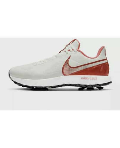 Nike React Infinity Pro Golf Shoes Sail White Magic Ember CT6620-104 Mens Size 9