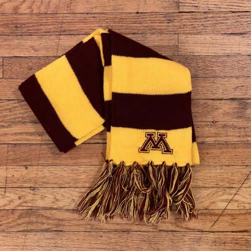 Minnesota Golden Gophers Striped Scarf