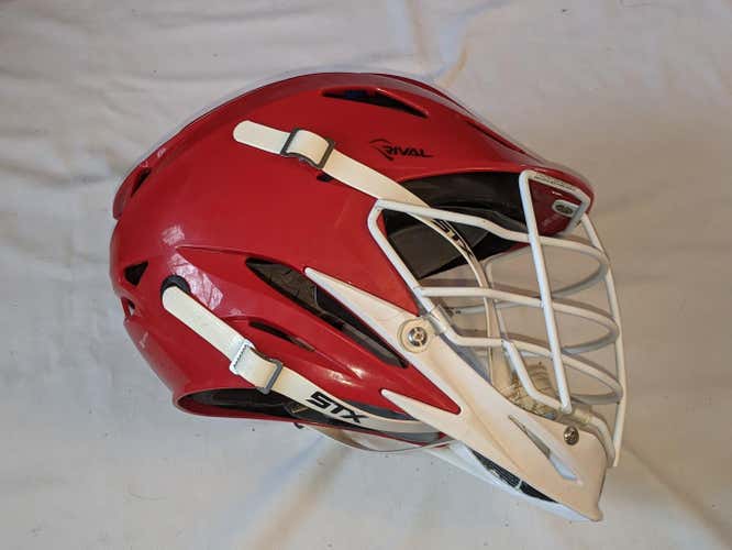Used shut rival Lacrosse helmet extra large