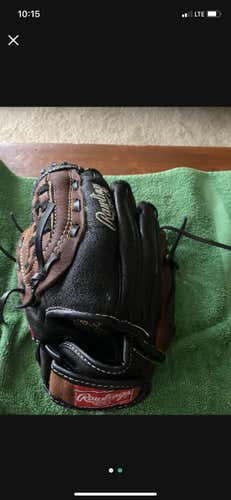 Black Kid Pitch (9YO-13YO) Outfield PP110MB 11" Baseball Glove