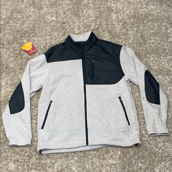 PGA Tour Men’s Fleece Zip Up Sweater - Large