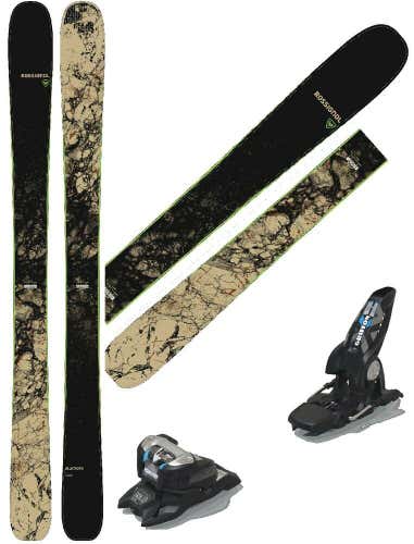 ROSSIGNOL 2021 BLACK OPS SENDER 179 ALL MTN SKIS W/ MARKER GRIFFON BINDINGS, NEW