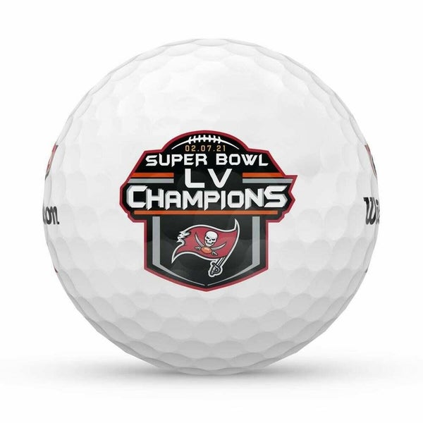 Wilson Duo Soft+ NFL Golf Balls - White - Tampa Bay Buccaneers