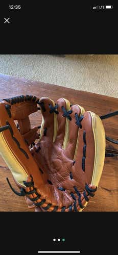 Brown Kid Pitch (9YO-13YO) Infield A550 11.5" Baseball Glove