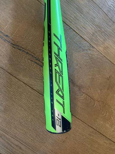 2018 Rawlings Composite Threat Bat (-12) 17 oz 29" Used Kid Pitch (9YO-13YO)