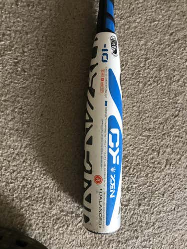 Used Kid Pitch (9YO-13YO) USSSA Certified 2017 DeMarini Composite CF Zen Bat (-10) 18 oz 28"