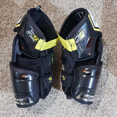 Used Senior Large Bauer Supreme 2S Pro Elbow Pads