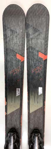 Used Fischer Pro Mt 86 Ti All Mountain Skis with Bindings Size 161 (Option 2010363)
