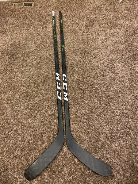 New Senior CCM Left Hand RibCor Trigger ASY Hockey Stick Toe Pattern Pro Stock