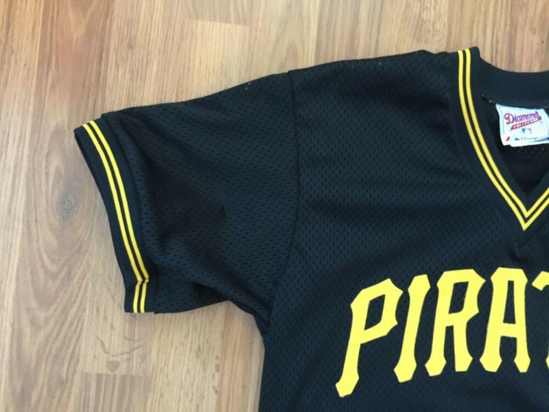 Pittsburgh Pirates MLB MAJESTIC DIAMOND COLLECTION 1990s Size L Baseball  Jersey!