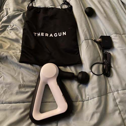 White Used Theragun
