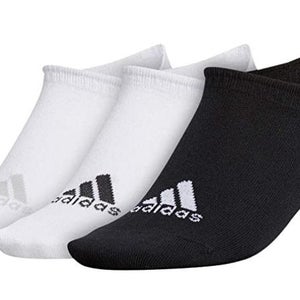 adidas Golf Golf Women's No-Show Socks, White/Black, One Size Fits All