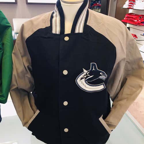 New Large G3 Jacket-reversible Orca Or Stick In Rink Sides