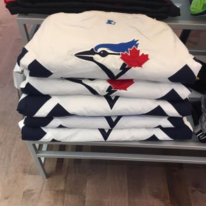 Toronto Blue Jays White New Small Starter Jacket
