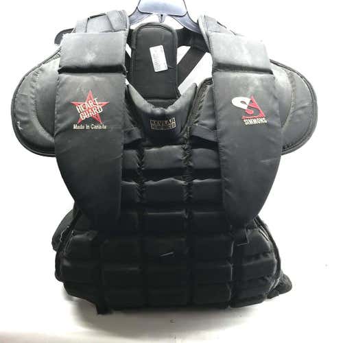 Used Simmons Chest Protector Md Ice Hockey Goalie Body Armour