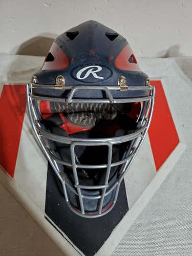 Used Kid Pitch (9YO-13YO) Rawlings Mach  Catcher's Mask