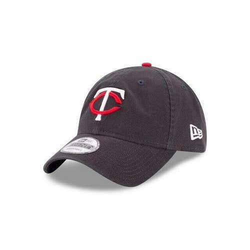 Minnesota Twins TC New Era 9TWENTY MLB Strapback Adjustable Hat Dad Cap Navy 920