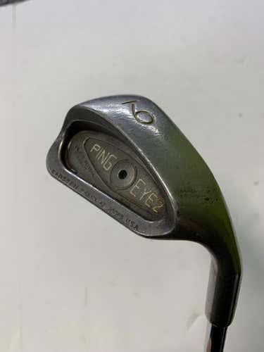 Used Ping Eye 2 Black Dot 9 Iron Steel Stiff Golf Individual Irons