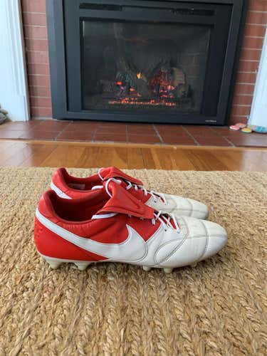 White Men's Size 11 (Women's 12) Nike Premier II FG Cleats