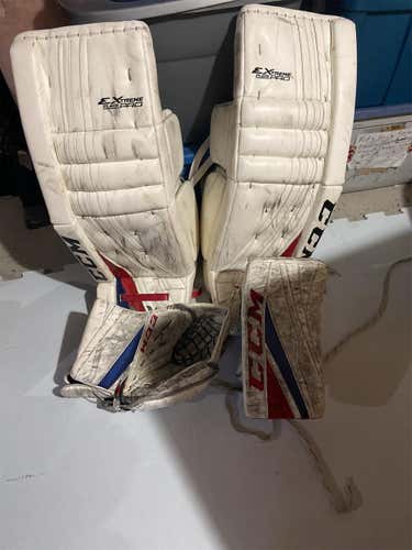 Used 33" Regular Extreme Flex Pro Goalie Full Set