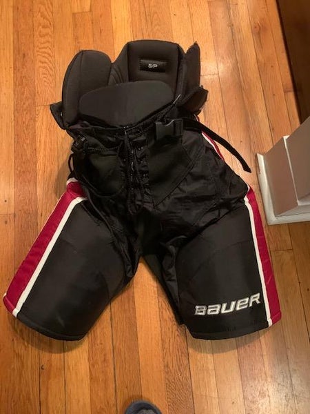 Black Senior Bauer Nexus Hockey Pants Pro Stock small