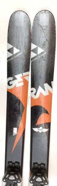 Used Fischer Ranger 90 ti All Mountain Skis with Bindings Size 186 (Option 2010264)