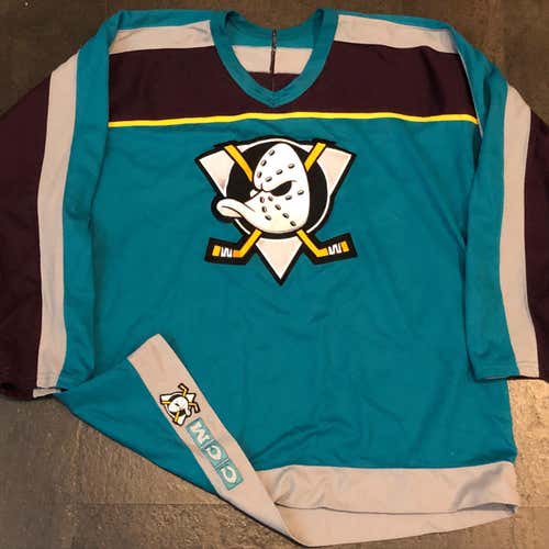 CCM 550 Anaheim Mighty Ducks Teal Alternate Jersey XL