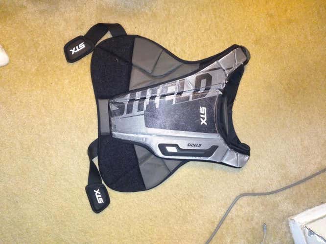 Black Used Adult Large STX Shield 300 Chest Protector