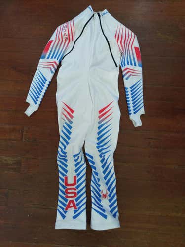 US Olympic Team Unisex Used Medium Spyder Ski Suit FIS Legal