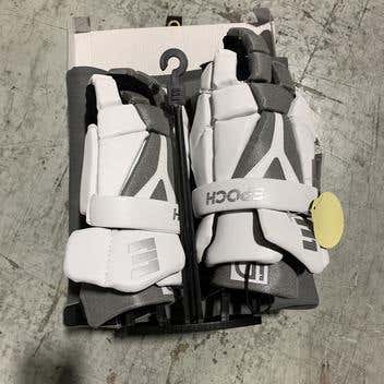 White New Epoch ID Lacrosse Gloves 13"