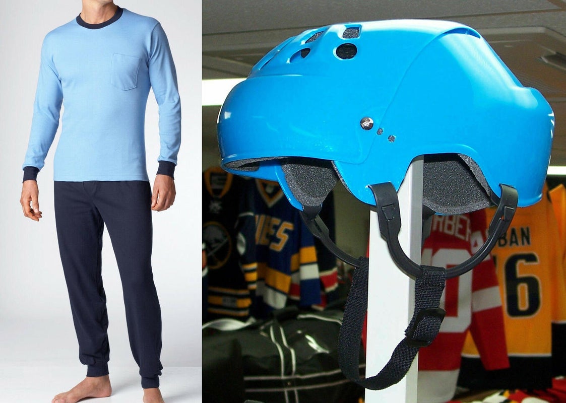 JOFA Reproduced Blue Helmet and Trifilar Under-Gear COMBO - Limited Stock!