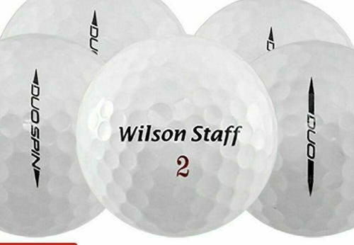 100 Wilson Duo Mix AAAA Near Mint Condition Recycled (Used) Golf Balls