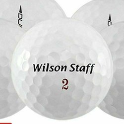 100 Wilson Duo Mix AAAA Near Mint Condition Recycled (Used) Golf Balls