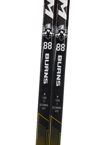 New 2-Pack - Brent Burns - CCM Super Tacks AS2 Pro Sticks Right Toe Curve 120 Flex