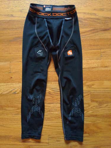 Black Men's Used Youth Medium Shock Doctor Compression