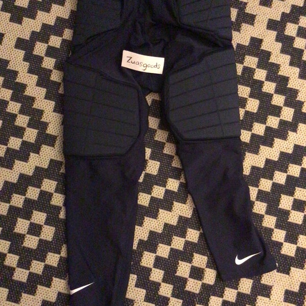 Nike Pro LEBRON James Padded Basketball Compression Tights Pants Custom PE  Blue