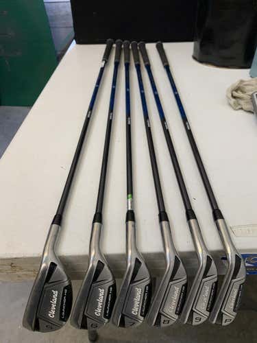 Used Cleveland Launcher Hb 5i-pw Graphite Regular Golf Iron Or Hybrid Sets