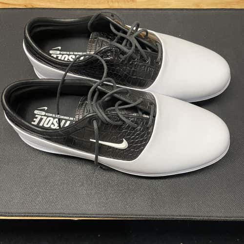 White Men's Size 11.5 (Women's 12.5) Nike Golf Shoes