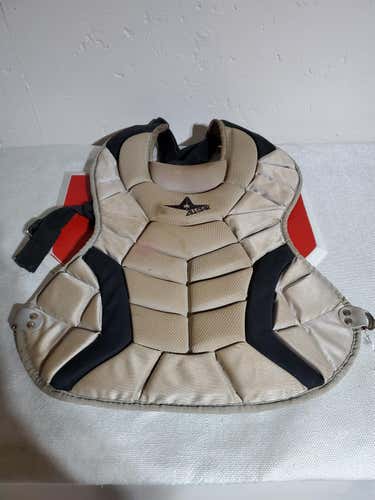 Silver Used Youth All Star System 7 Catcher's Chest Protector