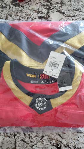 Vegas Golden Knights Reverse Retro Jersey - New Size 52 Adidas