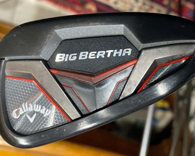 Used Callaway Big Bertha 2019 Iron Set; 5-PW, SW (+1/2")