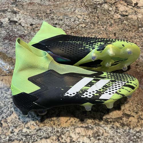 Yellow Unisex Molded Cleats Adidas Predator Mutator 20+ FG Cleats