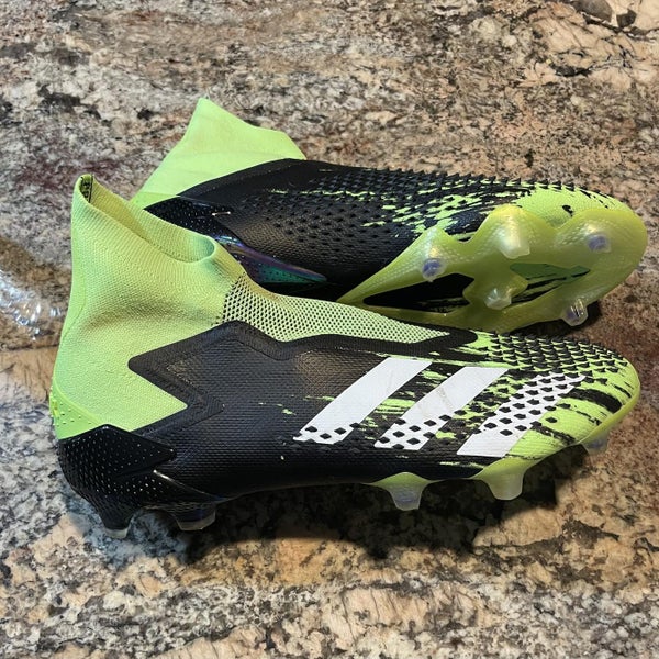 Yellow Unisex Molded Cleats Adidas Predator Mutator 20+ FG Cleats