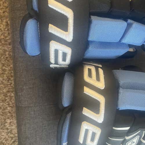 Black Senior Bauer Nexus 800 14" Gloves