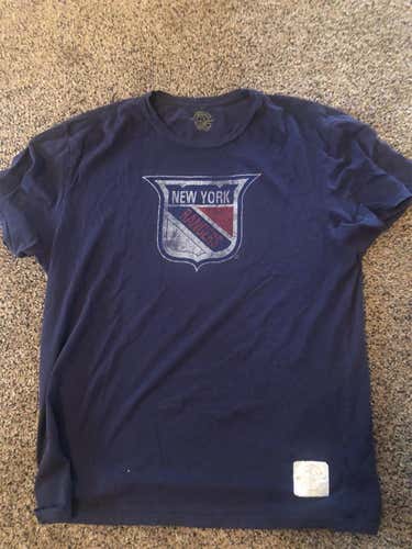 Blue New York Rangers Shirt