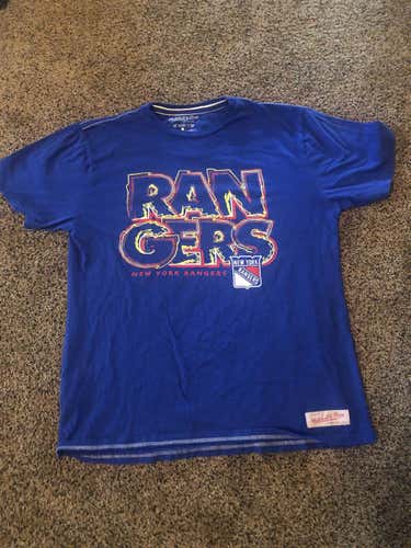Blue New York Rangers Shirt