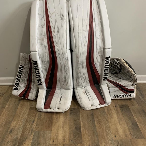 White Senior 35" Regular Ventus SLR Pro Stock Goalie Full Set