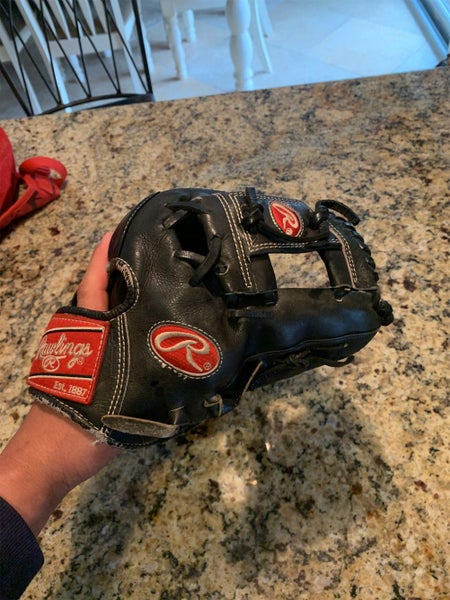 Black High School/College Infield Pro Preferred 11.5" Baseball Glove