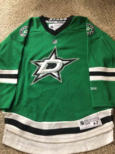 Green Youth Small Reebok Jersey